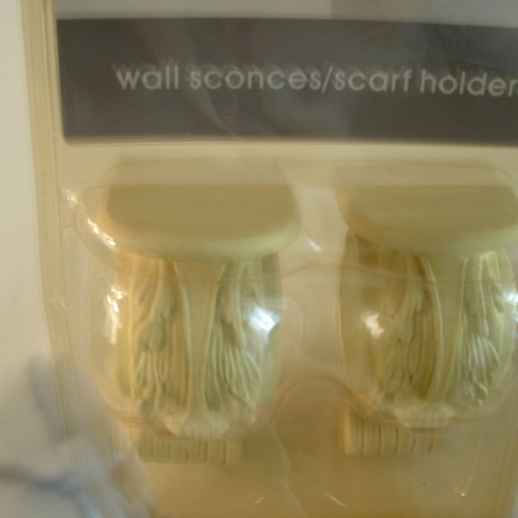 Shabby Chic Sconce Curtain corbels; Vintage - Picture 13 of 13